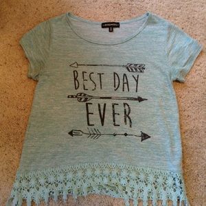 "Best Day Ever" longer crop